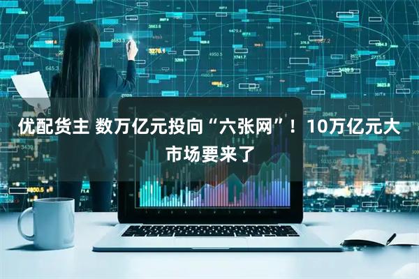 优配货主 数万亿元投向“六张网”！10万亿元大市场要来了