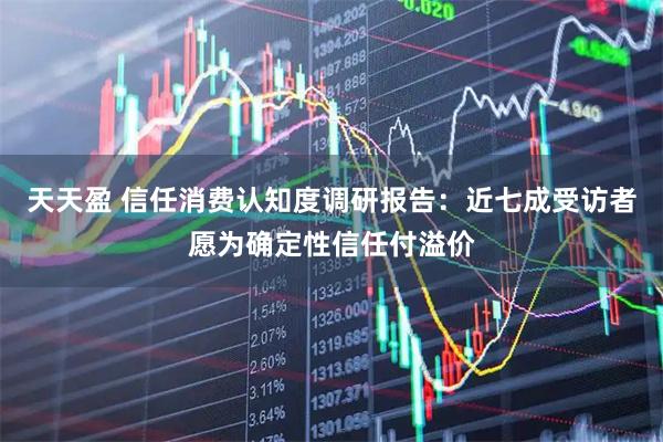 天天盈 信任消费认知度调研报告：近七成受访者愿为确定性信任付溢价