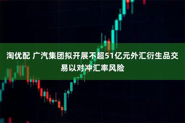 淘优配 广汽集团拟开展不超51亿元外汇衍生品交易以对冲汇率风险