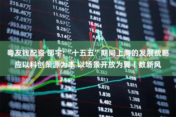 粤友钱配资 邵宇:“十五五”期间上海的发展战略应以科创策源为本 以场景开放为翼丨数新风